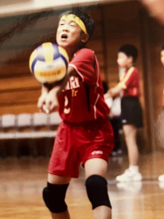 中学時代の宮浦健人選手